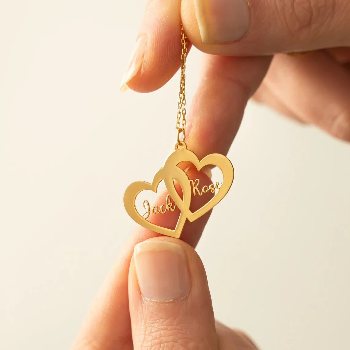 Hartjes Ketting met Namen